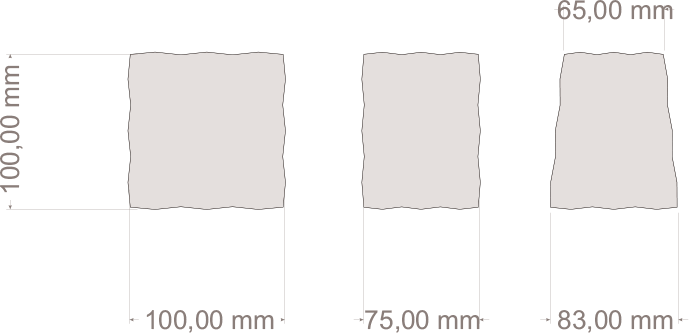 Wymiary kostki brukowej Piccolo